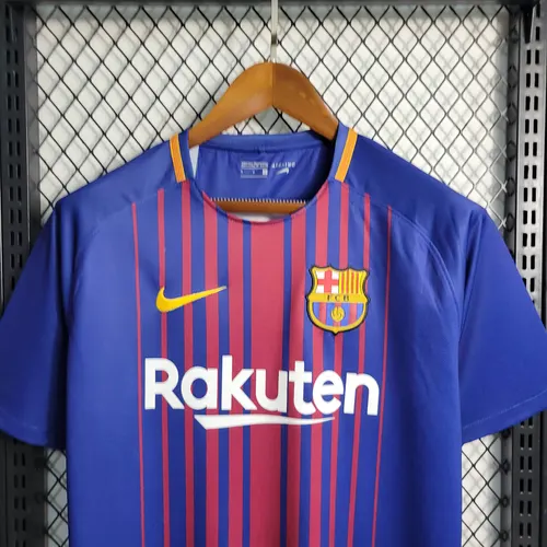 2017/2018 Retro Barcelona Heim Fußballtrikot   — view 4
