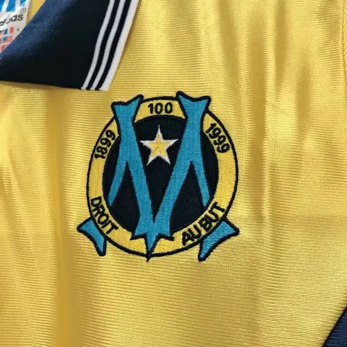 Camiseta de Fútbol Retro Tercera Visitante Olympique de Marseille 1998-1999  — view 5