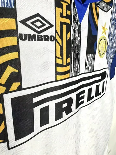1995/1996 Retro Inter Milan Away Football Jersey  — view 4