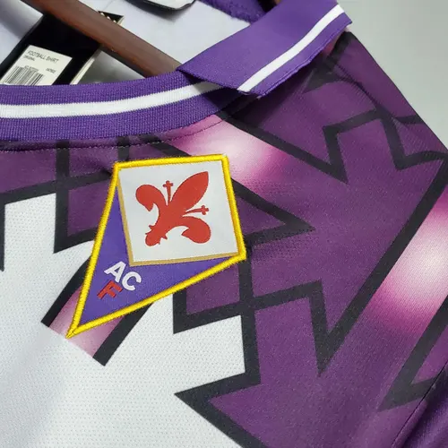 1992/1993 Retro Fiorentina Away Soccer Jersey  — view 7