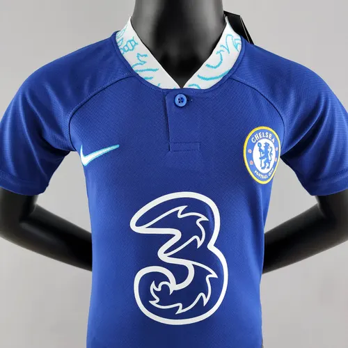 2022/2023 Chelsea Domicile Maillot de Foot Taille Enfant — view 3