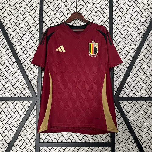 2024 Belgien Nationalmannschaft Heim Fußballtrikot  