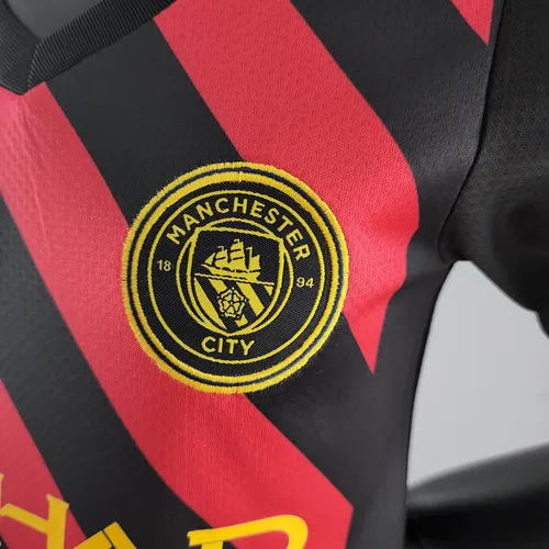 2022/2023 Camisa Visitante Manchester City Futebol  Tamanho Infantil — view 5