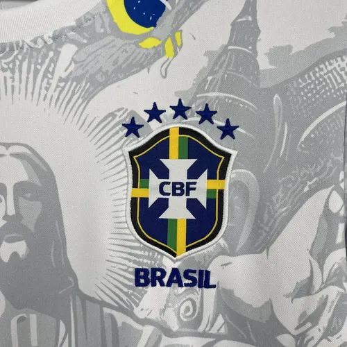 2025-2026 Brasilien Sonderedition Fußballtrikot AAA Fan-Qualität — view 5
