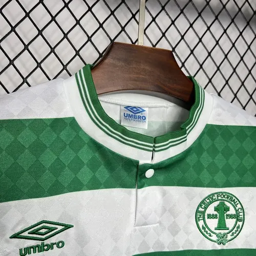 1987/1988 Retro Celtic Home Football Shirt  — view 4
