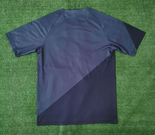 2023 Portugal Sonderedition Schwarz-Grau Fußballtrikot  — view 2