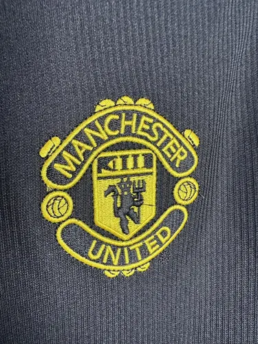 1998-1999 Retro Long Sleeve Manchester United Away Football Shirt  — view 4