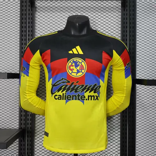 2025/2026 Langarm Spielerversion Club América Heim Fußballtrikot  — view 1