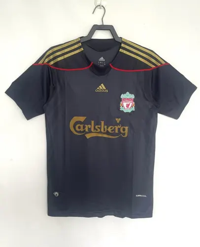 2009/2010 Retro Liverpool Auswärts Fußballtrikot AAA fan-gradät — view 1