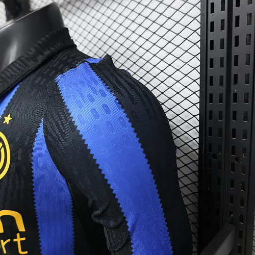 2026/2027 Mangas Longas Versão Jogador Inter Milan Casa Camisa de Futebol   — view 7
