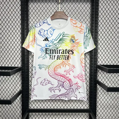 2024/2025 Real Madrid White Cailong Special Edition Jersey — view 1