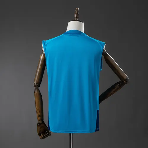 2026 Player Version Spain National Team Training Vest -Blue Football Shirt  — view 2