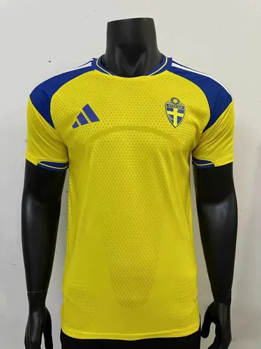 2026 Player Version Schweden Nationalmannschaft Heim-Fußballtrikot AAA Fan-Qualität — view 8