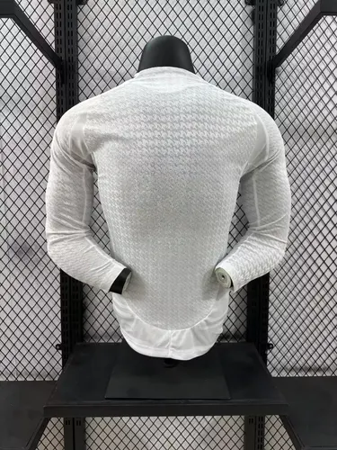 2024/2025 Spielerversion Real Madrid Heim Langarm Trikot  — view 2