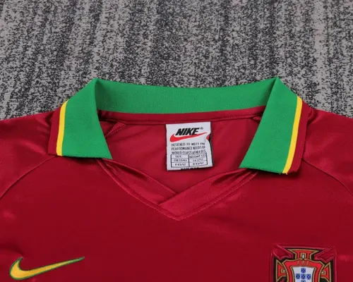 Camisa Retro Portugal Home 1998  Tamanho Infantil — view 3