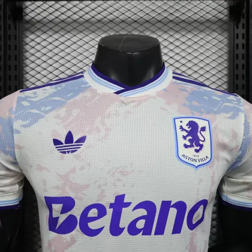 2025/2026 Player Version Aston Villa Third Away Football Shirt  — view 3