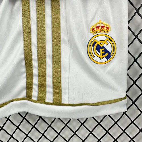 قميص ريال مدريد المنزلي الرجعي طويل الأكمام 2011/2012 جودة تايلاندية مقاس أطفال — view 10