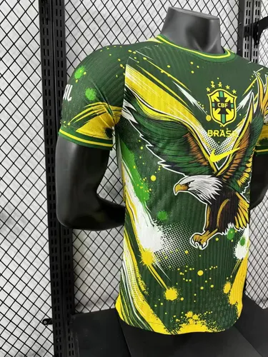 2024/2025 Spielerversion Brasilien Sonderedition Trikot AAA fan-gradät — view 3