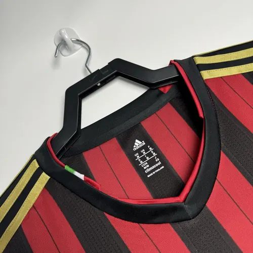 2013/2014 Retro Long Sleeve AC Milan Home Football Shirt  — view 3