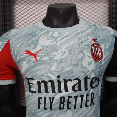 2025/2026 Spieler Version AC Mailand Auswärts Fußballtrikot  — view 3