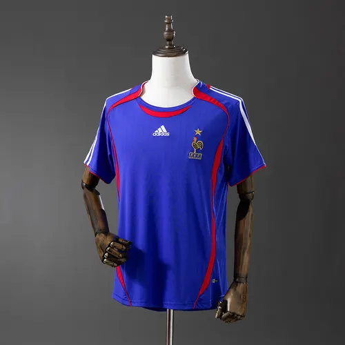 Camiseta de Fútbol Retro Francia Local 2006 AAA calidad aficionado — view 1