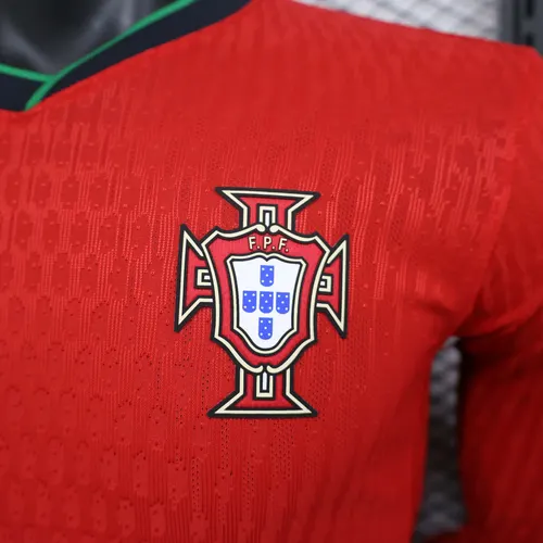 2024 Player Version Long Sleeve Portugal Home Football Shirt   — view 6