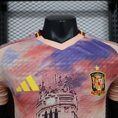 Edición Especial 2024 Versión Jugador España Camiseta de Fútbol AAA calidad fan — view 5