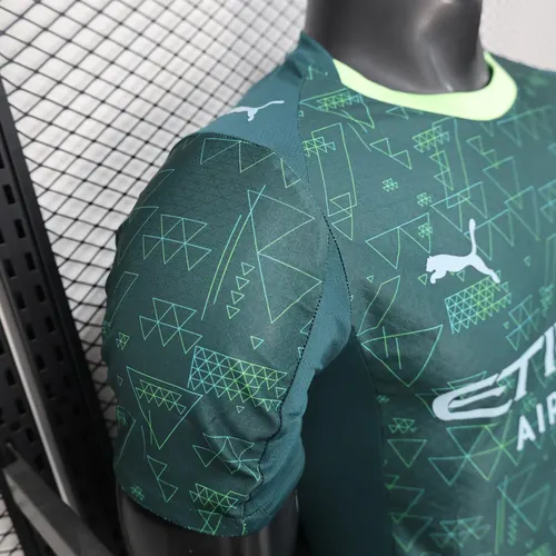 Camisa de Futebol Manchester City Quarto Visitante Versão Jogador 2025/2026  — view 6