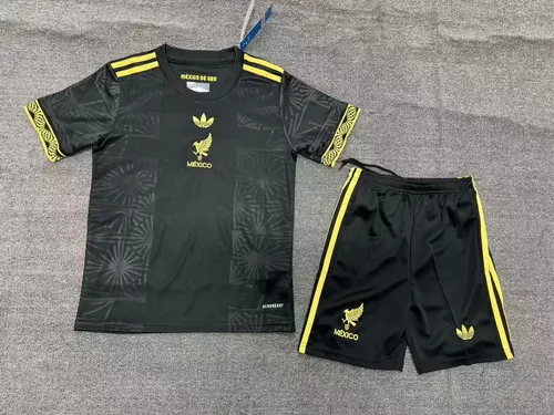 2025 Mexiko National Heim-Fußballtrikot AAA Fan-Qualität Kindergröße — view 3