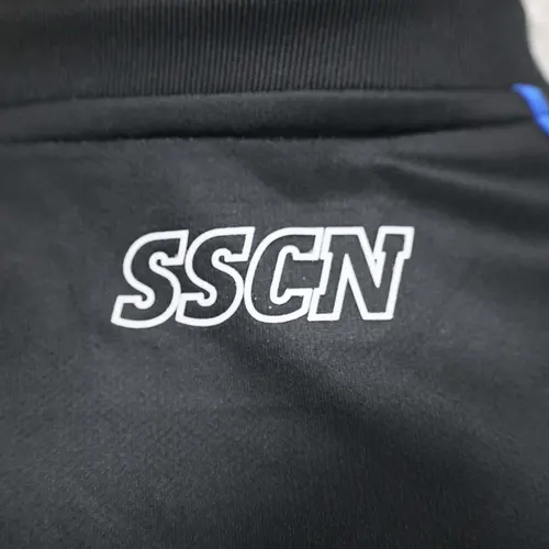Camisa de Futebol Preta Edição Especial Halloween Napoli Versão Jogador 2023/2024  — view 7