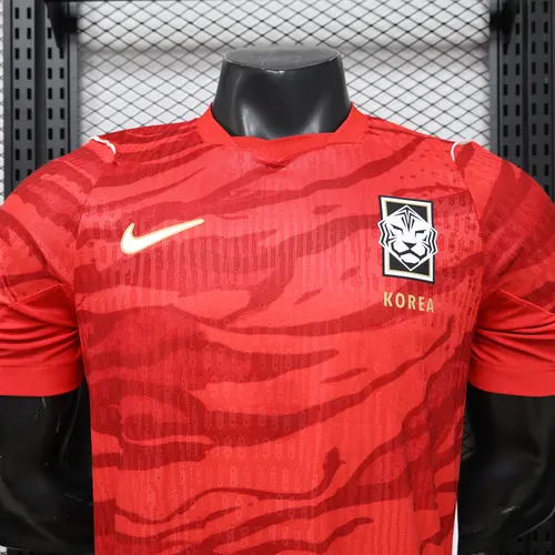 نسخة اللاعب 2026 قميص كرة القدم الوطني الكوري الأساسي لكأس العالم درجة المشجع AAA — view 3
