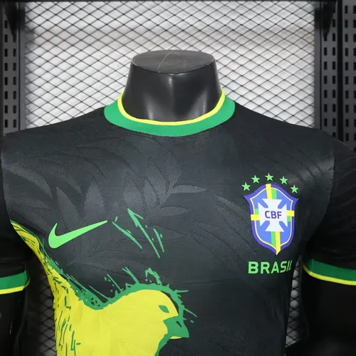 2025/2026 Player Version Brazil Special Edition 07 Football Jersey  — view 3