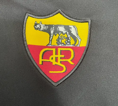 1998/1999 Langarm Retro Roma Drittauswärts Fußballtrikot   — view 4