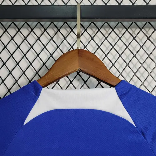 2023/2024 Chelsea Home Football Jersey Kids Size Without Sponsor — view 4