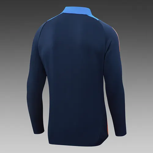 2024/2025 Survêtement d'Entraînement Mi-Tirette Bleu Royal Juventus Maillot de Foot  Ensemble — view 4