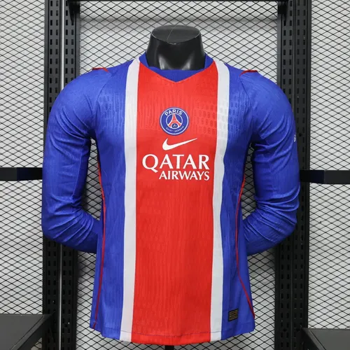 2026/2027 Long Sleeve Player Version Psg Paris Saint-Germain Home Football Jersey  