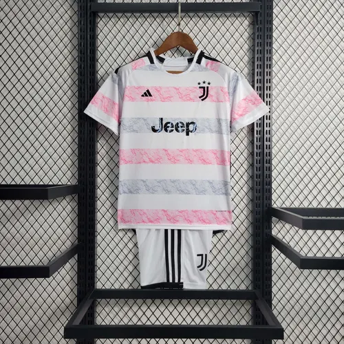 2023/2024 Juventus Away Soccer Jersey  Kids Size — view 1