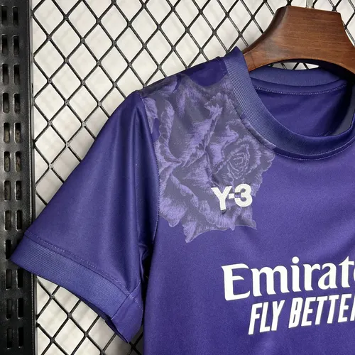 2024/2025 Real Madrid Y-3 Special Edition Purple Football Shirt  Kids Size — view 4