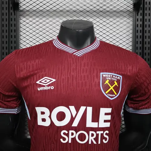 2025/2026 Camiseta de Fútbol Local West Ham United Versión Jugador  — view 3