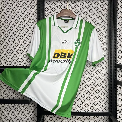 Maillot de football rétro domicile Werder Bremen 1996/1997 lande — view 1