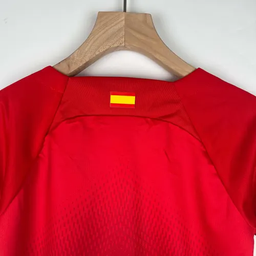 2023/2024 Camiseta de Fútbol Atletico Madrid Local Calidad Thai Talla Infantil — view 4