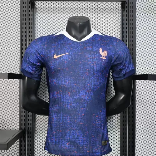 Version joueur France domicile maillot de football AAA qualité fan 2025