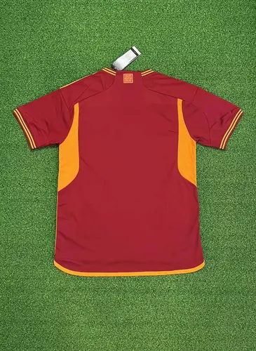 2023/2024 Roma Home Sponsor Edition Soccer Jersey  — view 2