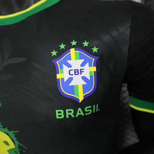 2025/2026 Player Version Brazil Special Edition 07 Football Jersey  — view 5