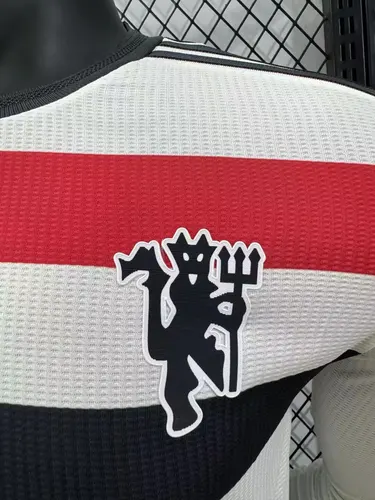 2024/2025 Player Version Manchester United Third Away Long Sleeve Football Shirt  — view 6