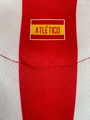 2012-2013 Retro Atletico Madrid Home Soccer Jersey  — view 6