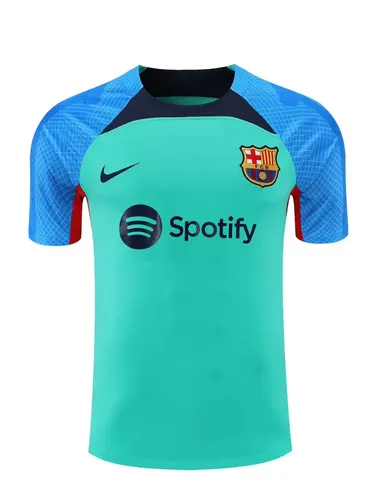 2022/2023 Barcelona Trikot Trainingsbekleidung Grün Blau — view 1