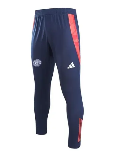 2024/2025 Manchester United Half-Pull Training Suit Red Blue Football Shirt  Set — view 5