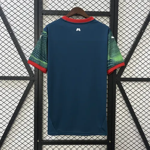 2025 Portugal Trainingsbekleidung Grün Fußballtrikot AAA Fan-Qualität — view 2