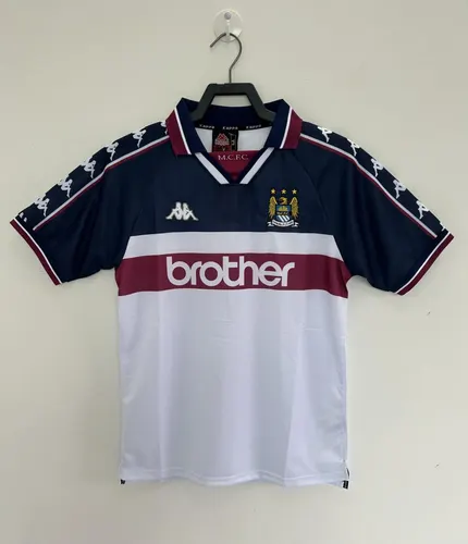 Camiseta Retro Manchester City Visitante 1997-1998  — view 1